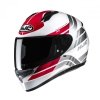 KASK MOTOCYKLOWY HJC C10 HIPER WHITE RED XS
